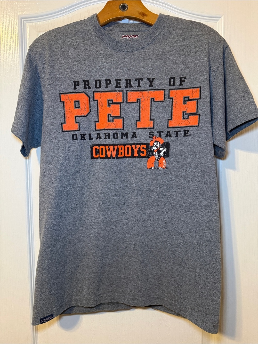 Jansport Oklahoma State Cowboys Pistol Pete Graphic Tshirt Size Medium NWOT